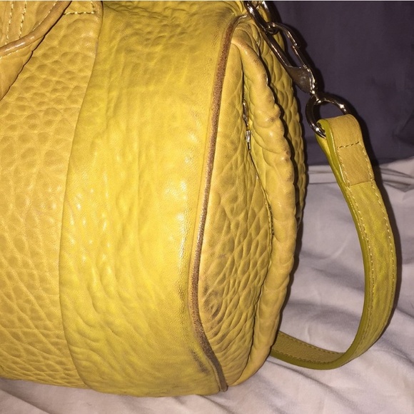 Alexander Wang Yellow Studded Leather Rocco Bag 🔥Hot Color🔥 - Picture 7 of 7